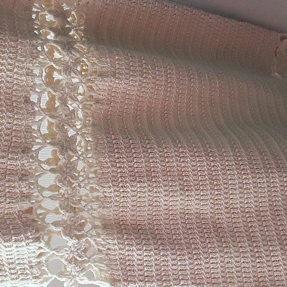 Cotton Salt White Crochet Mini Dress Size SM - Picture 7 of 7